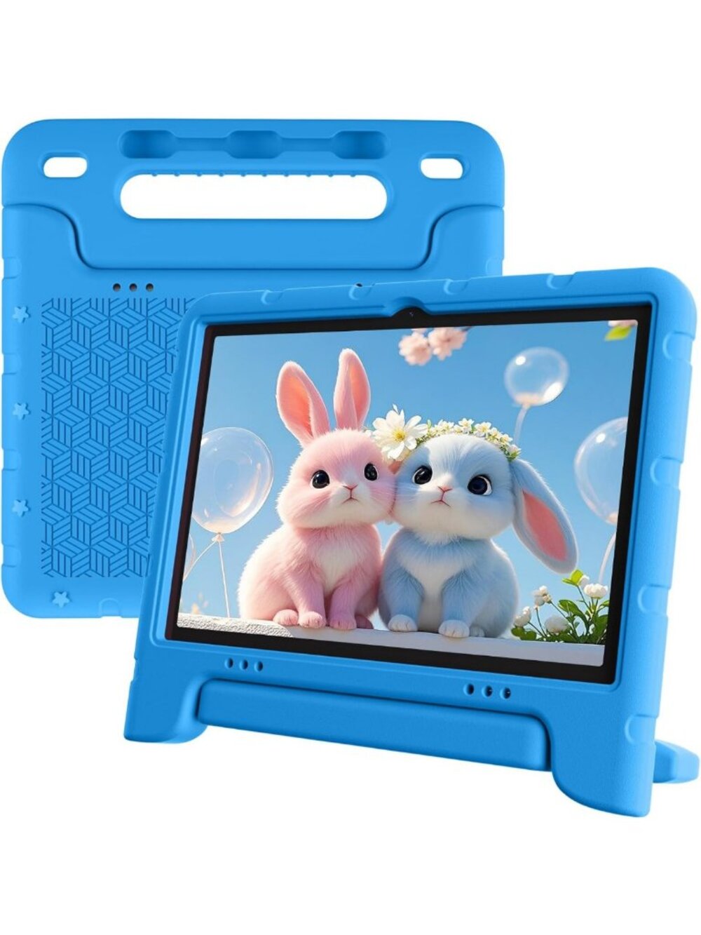 10-Inch Kids Tablet with Case, Quad Core, 64GB, Dual Camera, Parental Controls